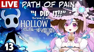 I CLEARED PATH OF PAIN!!! | First Time Playing Hollow Knight #live