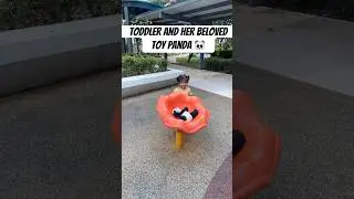 🐼 Toy Panda's BEST DAY EVER at the Park with My Toddler! #shorts #toystory #funny