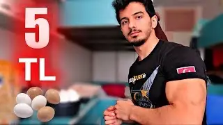 5 TL SPORCU KAHVALTISI !! - Doğal Vücut Geliştirme !