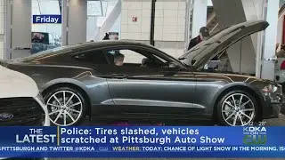Police: Tires Slashed, Vehicles Scratched At Pittsburgh Auto Show