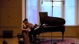 Luosha Fang(violin)/Allegra Chapman(piano)/Bacewicz  Partita for Violin and  Piano III  Intermezzo