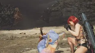 Gogmazios solo hunt with Charge Blade (Palico and mandatory NPCs only)