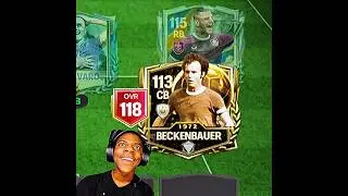 Beckenbauer rank up = OVR 118?🤩🤯 #eafc25 #fifa #eafc24  #eafcmobile #fifamobile #fifa #shorts
