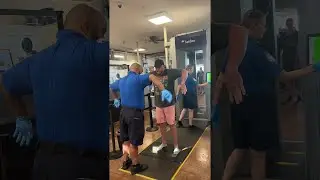 TSA Agent Makes Man Do the Robot || ViralHog