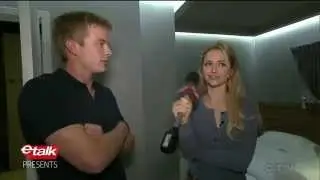 Graham Rogers interview part2 & ETALK - Quantico (tv series)