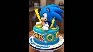 This Sonic Cake Will Blow Your Mind!