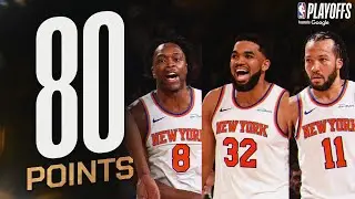Brunson (34 PTS), OG (23 PTS) & KAT (23 PTS) DOMINATED In Game 1! | April 19, 2025