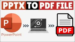 How to Convert PowerPoint PPT to PDF in Laptop