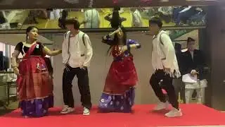NEPALI I CULTURES DANCE 福島日本語学院新年会(new years program)2024