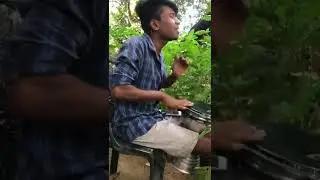 weralu gedi pehena kale  darbuka song #bongo #cover