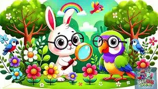 Bruno the Brave Bunny: The Sunflower Sneeze! | Funny Bunny Adventures