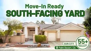 Inside this spacious Sun City Palm Desert Home listed for $589,000