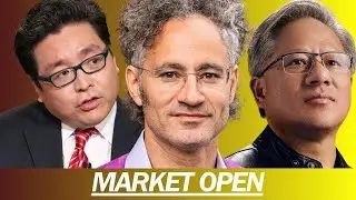 NVIDIA REBOUND, PALANTIR HOLDING 100, JOBS DATA, AMAZON EARNINGS TODAY | MARKET OPEN