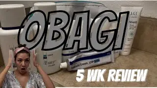 OBAGI Nu DERM 5 Week Review + Pm Routine | Lighten Hyperpigmentation, reduce fine lines