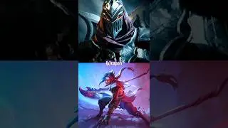 Zed VS Kayn (Remake) #leagueoflegends #kayn #zed