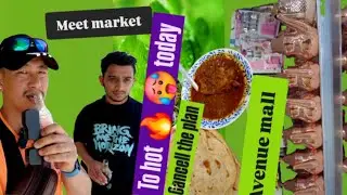 Inside Meem market OMG, with Ushama brother