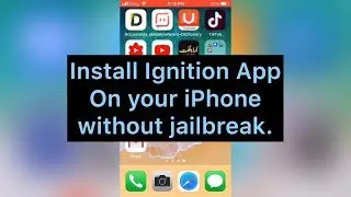 how to install ignition apps without jail break on all ios 13, ios 12.1.4 iphone x