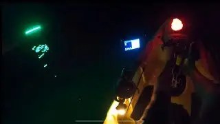 7/27/25 night launch 30 a kayak fishing ￼last day of ARS 