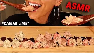 ASMR *BEST CRUNCHY EATING SOUNDS (Finger Limes (Caviar Limes) 핑거라임 (케비어라임) NO TALKING | TBAR-ASMR