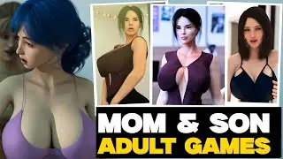 TOP 5 COMPLETED ADULT GAMES | MOM & SON | Games Like Summertime Saga 2025