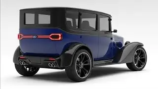 Новый Ford Model T 2025 года возвращается! Ретро-легенда возрождается с футуристическими технолог...
