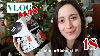 VLOGMAS 18 – Shopping, unboxing Duplik & mes affiches imprimées ✨