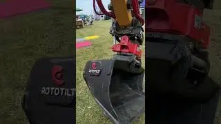 Rototilt Dealer MH Groundworks at the Royal Cornwall Show 2023 #digger #diggermanblog