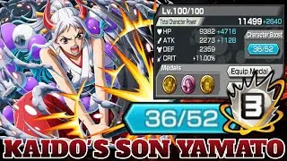 BOOST 3 KAIDO'S SON YAMATO GAMEPLAY | ONE PIECE BOUNTY RUSH | OPBR
