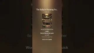 The Ballad of Running From Fierna   Version 1
