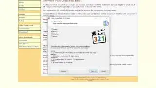 Codec Download & installation