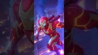 IRON MAN vs TITAN &mdash; When Giants Attack Earth (8K Overdrive Anime) #ironman