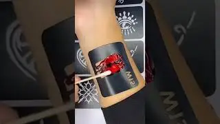 temporary tattoo❤️#shorts#tiktok