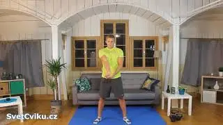 strečinková rutina #4 - protahování horní polovina těla vstoje