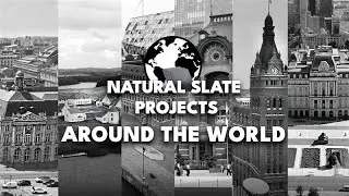 Natural Slate Roofing in Iconic Buildings | International Architecture Projects
