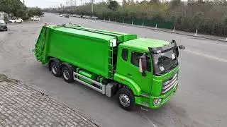 CSCTRUCK Delivers Sinotruk Howo NX 22 CBM 6x4 Refuse Compactor Truck to Guyana (July 2, 2025)