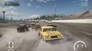 Gameplay Wreckfest 2 - Quick Race - Oval Speedway
