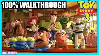 Toy Story 3 100% Walkthrough Full Game No Commentary All Collectables