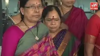 CM KCR Wife Shobha Rao Entry In Tirupati | KCR Family | Tirupati | AP News | YOYO AP Times