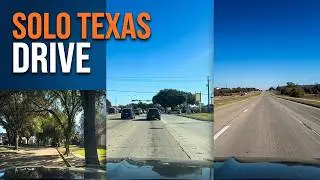 Texas| 4K driving| travel solo driver | drive with me