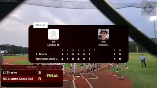 NS Giants Sabia 10U vs. LI Sharks (2025.07.30)