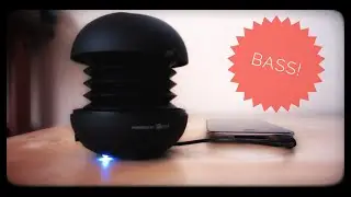 XMI X-Mini II Capsule Speaker Bass Test