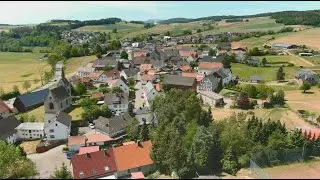 Waldeck von oben: Korbach-Eppe