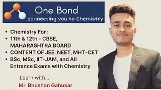 Welcome To One Bond | Connecting You To Chemistry | First Introduction✨