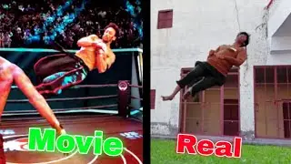 GANAPATH A Hero Is Born || Tiger Shroff stunt in real life by me 😱 - rishi soni
