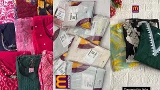 Meesho 12+ beautiful kurtha sets|| meesho hual || MJ online shopping