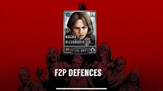 Walking dead road to survival- F2P defences