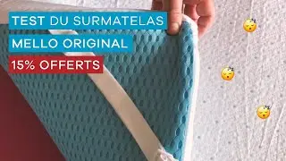 Avis surmatelas Mello 🔥 r&eacute;duction 15% offerts