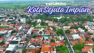 Footage Hiruk Pikuk Kota Purwakarta - Taman Air Mancur Sri Baduga
