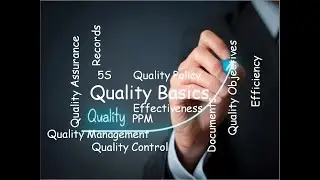 Quality Basics,QMS,5S,QA&QC,Documents&Records, Effectiveness&Efficiency,PPM,Qualitypolicy&objectives