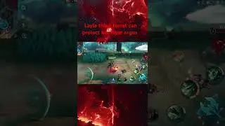 layla think turret can protect her #mobilelegends #mlbb #argus #layla #topglobalml